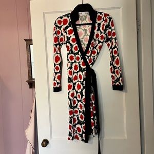 Diane Von Furstenberg silk wrap dress